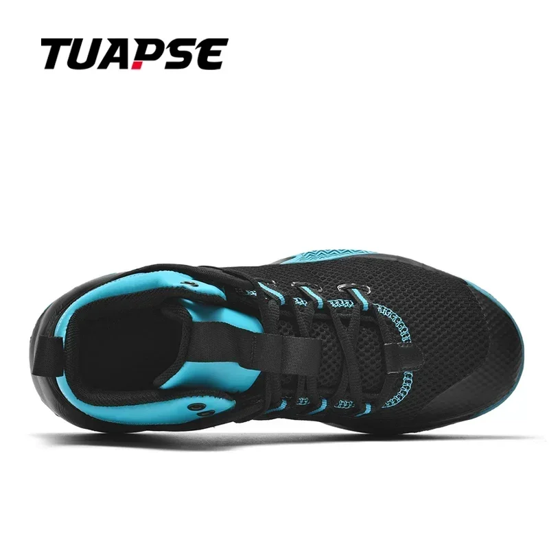 TUAPSE New Basketball Shoes For Men Breathable Cushioning Non-Slip Outdoor Sports Shoes Gym Training Athletic Basketball Sneaker