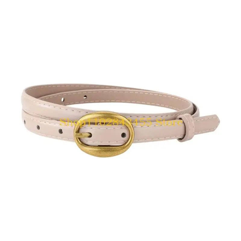 49MC Durability PU Leather Belts In Retros Features Simple Adjustment Mechanism For Custom Comfortable And Long Terms Use