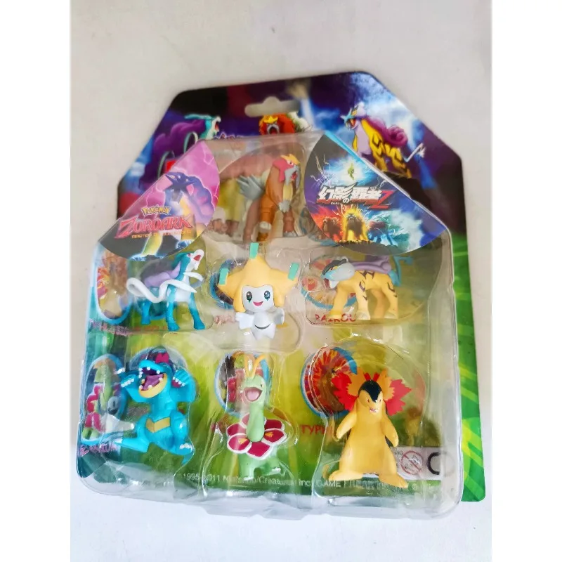 ポケモンフィギュアマスター・オブ・イリュージョンズ-クレイジー・トイ-ラプラス-チャイムチョ-ヴェノナット-ミミトス-カストフォーム-モルフェオ-子供のおもちゃ