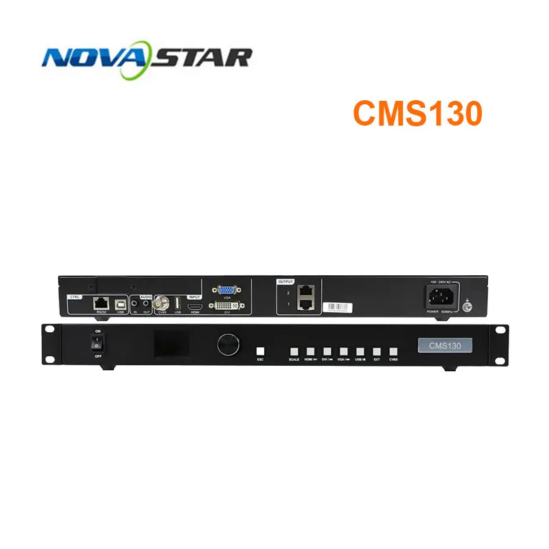 Novastar CMS130 CMS260 All-in-One LED Screen Controller Video Processor for Digital Signage Rental Events Commercial LED Walls
