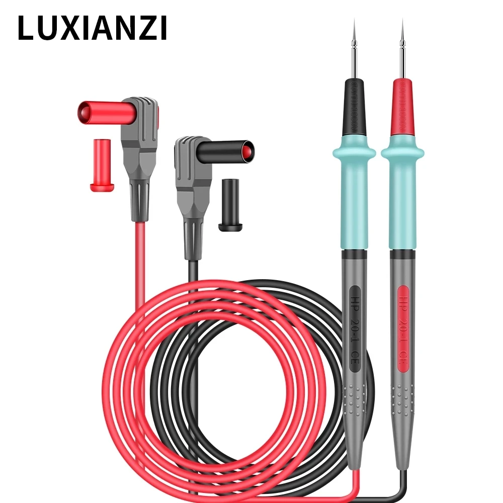 LUXIANZI 1000V Universal Multimeter Test Leads Soft silicone Cable Wire For Digital Multi Meter Needle Tip Measuring Probes Pen