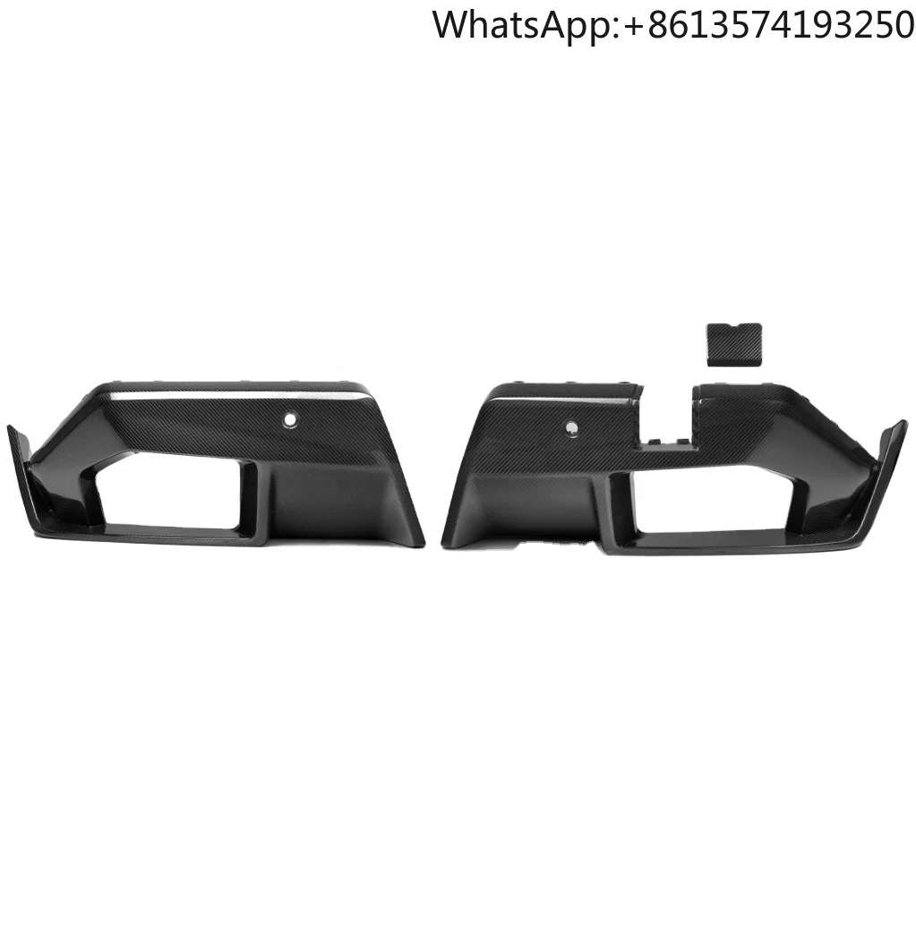 

For Real 100% Dry Carbon Fiber MP Style Bumper Body Kit for BMW G90 G99 M5 Sedan 2025+ New Rear Bumper Diffuser Lip