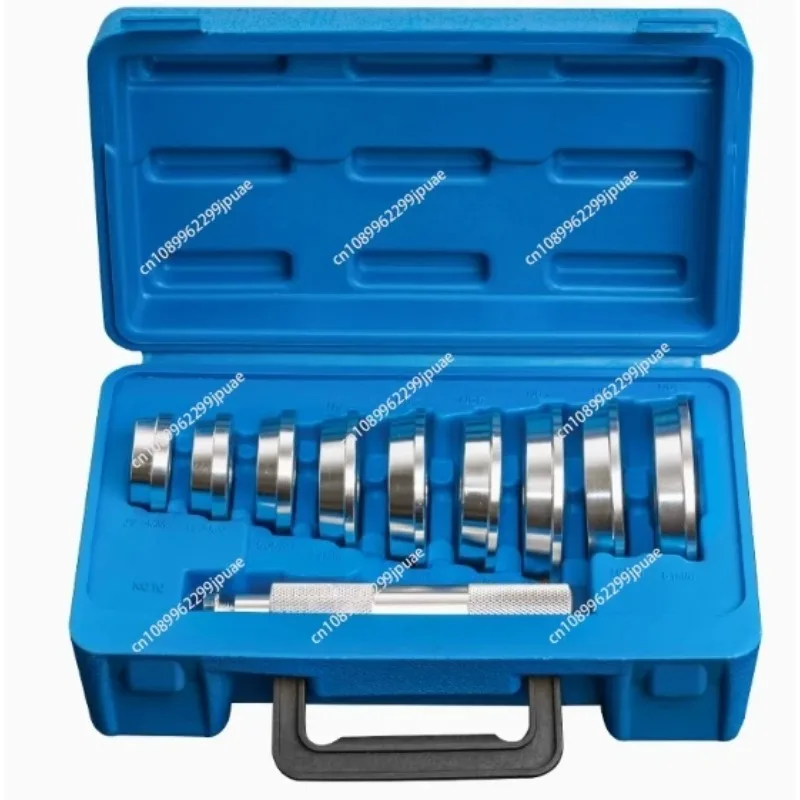 10PCS Wheel Hub Bearing Race Seal Bushing Removal Install Driver Master Tool Kit Auto Axle Repair Press Tool Set