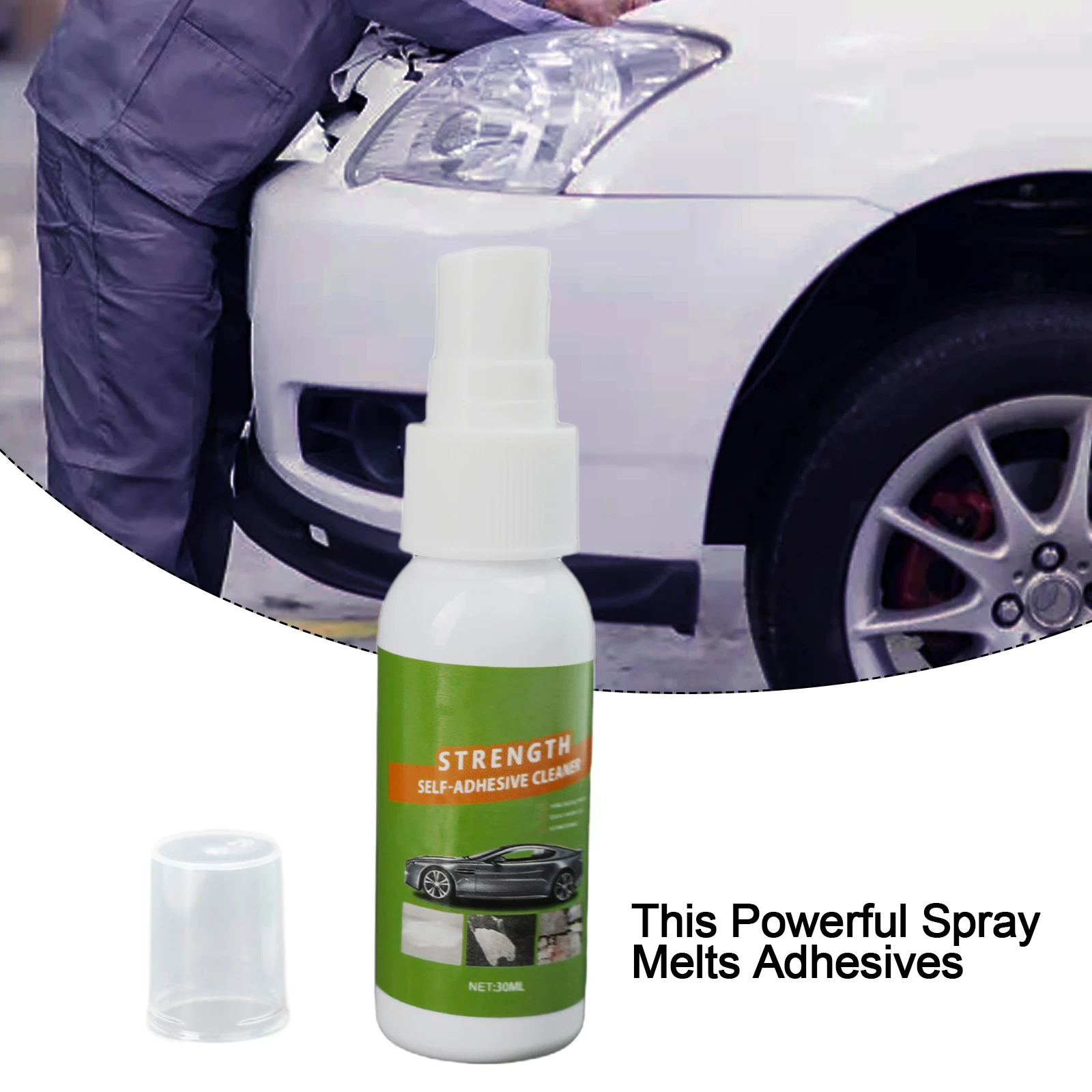 Glue Remover Spray Spray Remover Spray Environmentally Friendly Sticker and Label Remover Spray for Cars and Homes