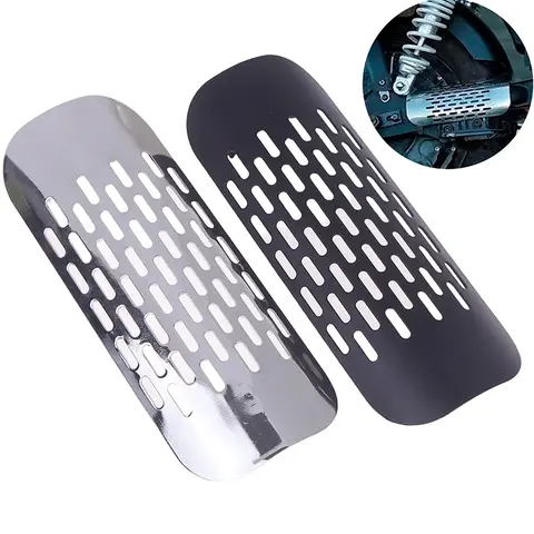 Universal Motorcycle Exhaust Pipe Heat Shield Cover Muffler Protector Guard Moto Accessories Fit For Motorcycle