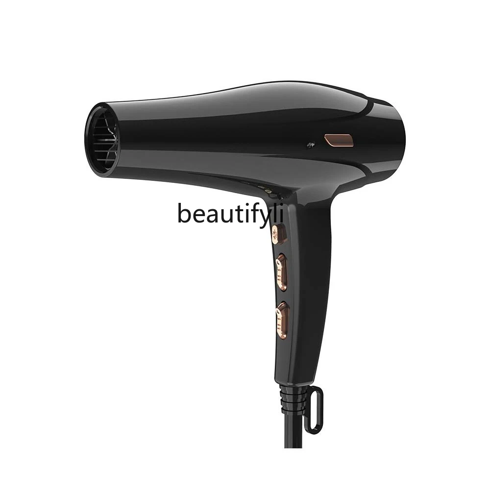 Бытовой быстросохнущий фен с горячим и холодным воздухом, мощный, против высыхания, фен для волос