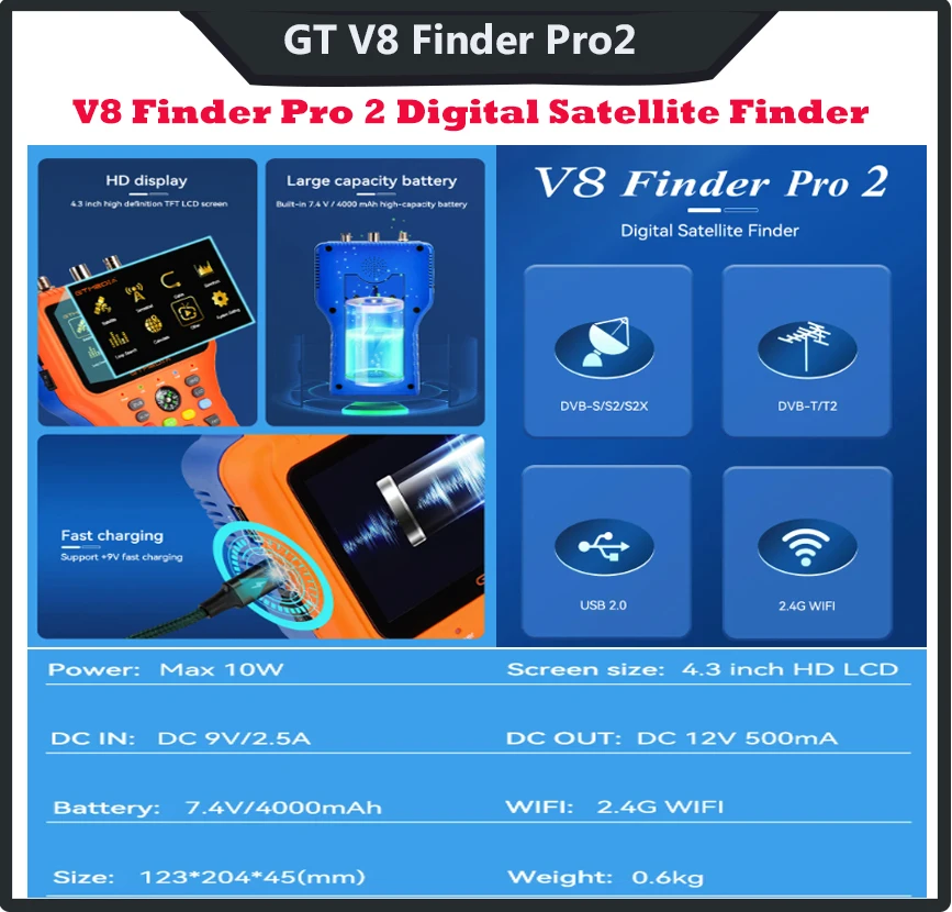 GTMedia V8 Finder Pro: The Ultimate Satellite Signal Finder for 2025