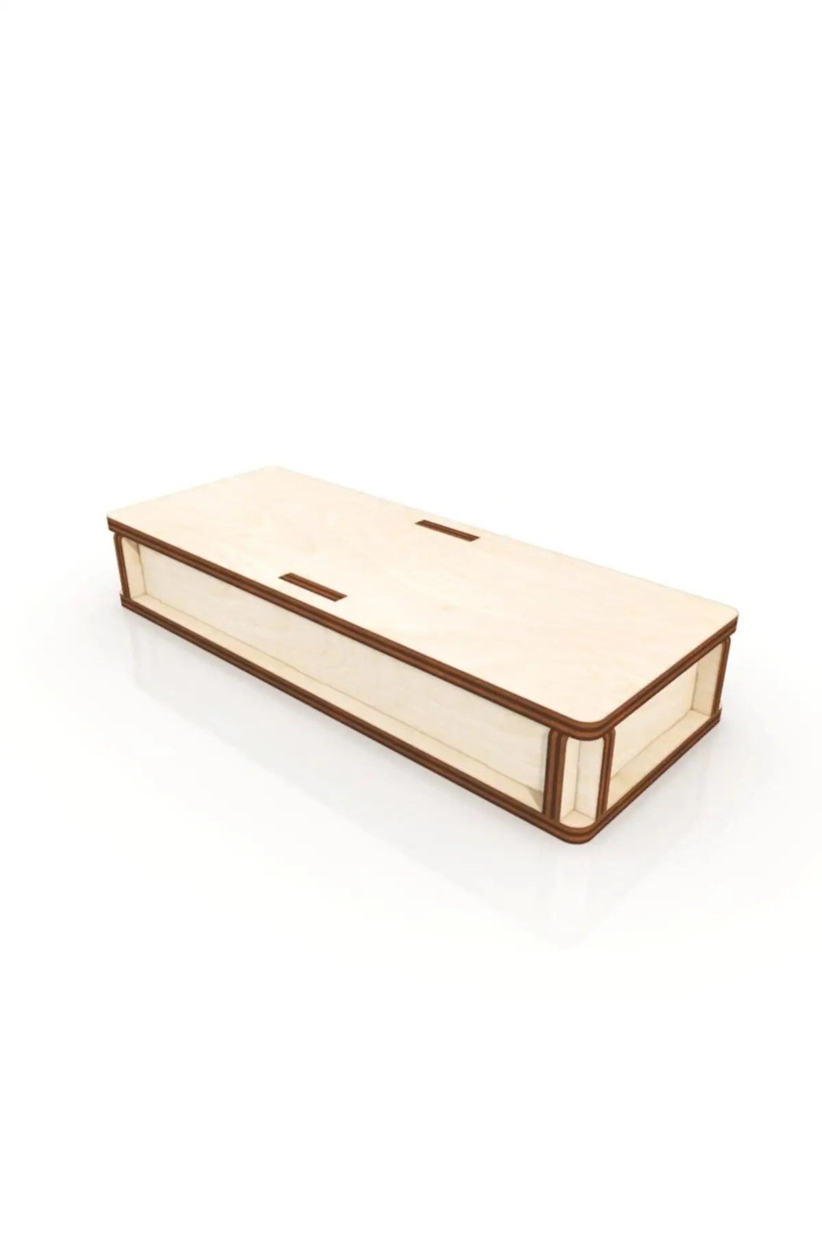 Geometrische Vormige Hout Boxed Domino Game