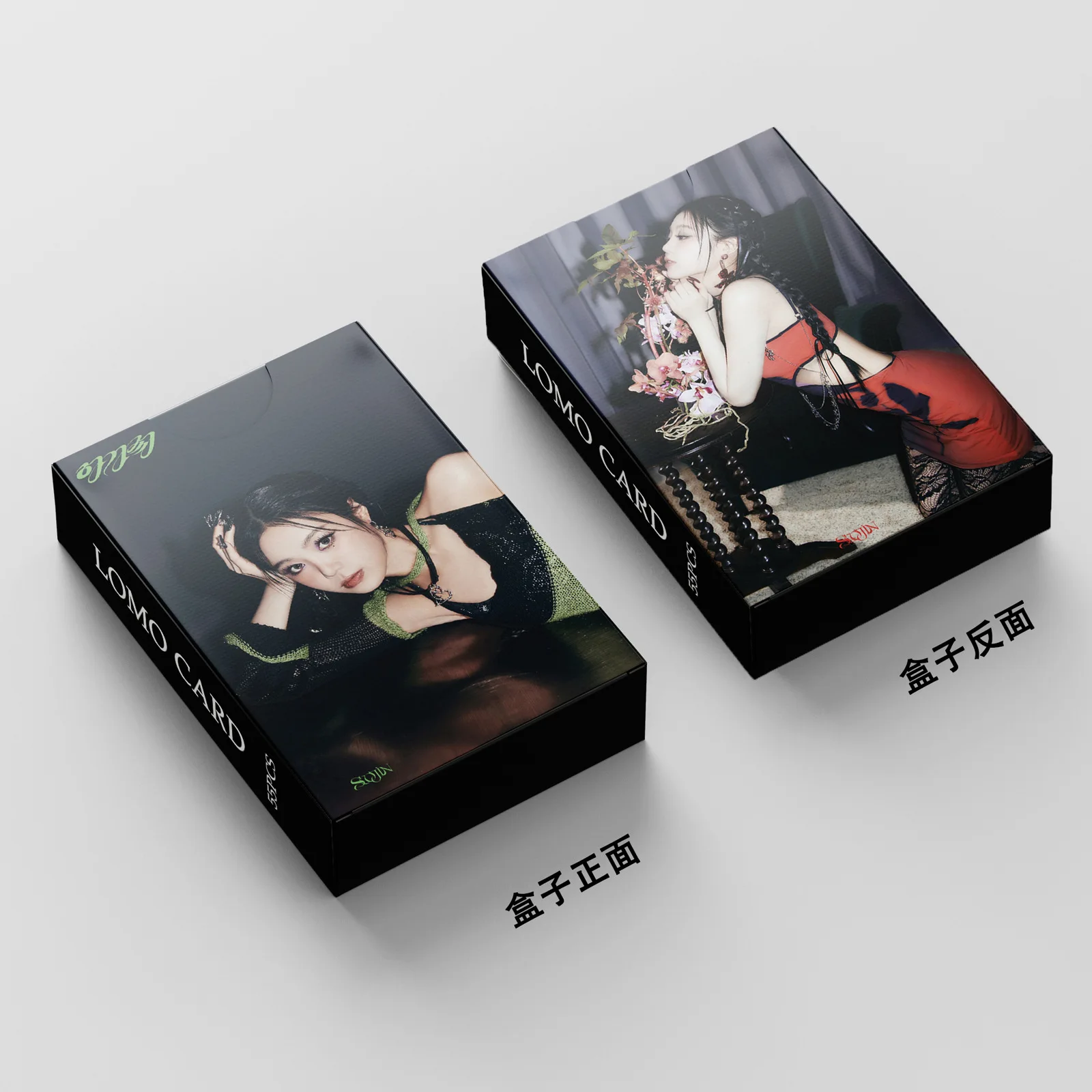 55Pcs/Set Kpop Idol Girl SUSU New Album AGASSY GIDLE Lomo Cards Photocard Poster SOOJIN Personal HD Card Collection Fans Gifts