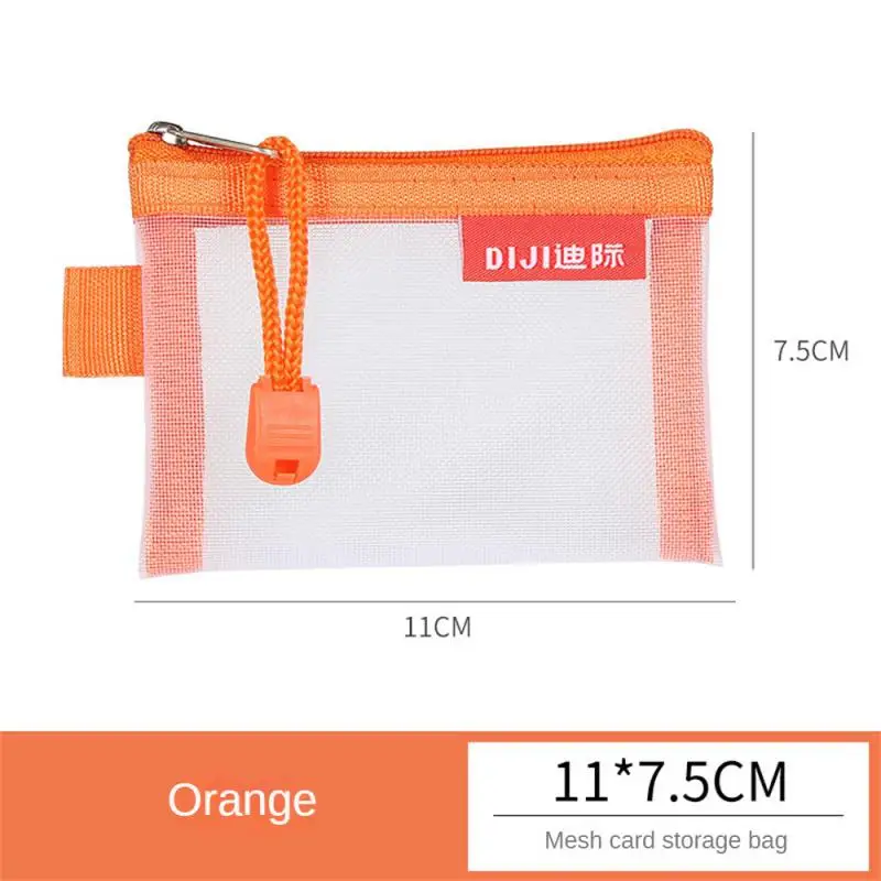 Portable Card Organizer 11cm × 7.5cm Easy To Pull Soft And Non Deformable Compact And Practical Portable Travel Accessories