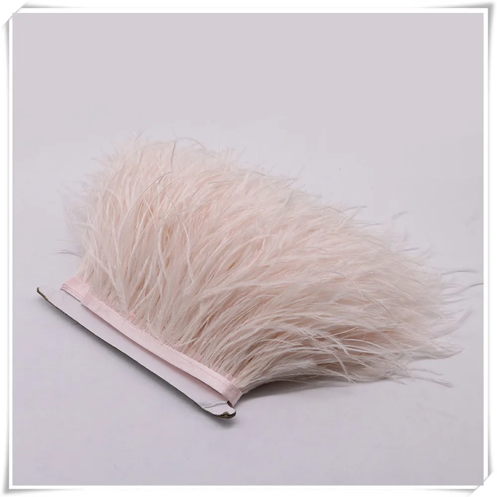 20-layer encrypted thickened ostrich feather trim dance costume gown fashion DIY handmade clothing accessories