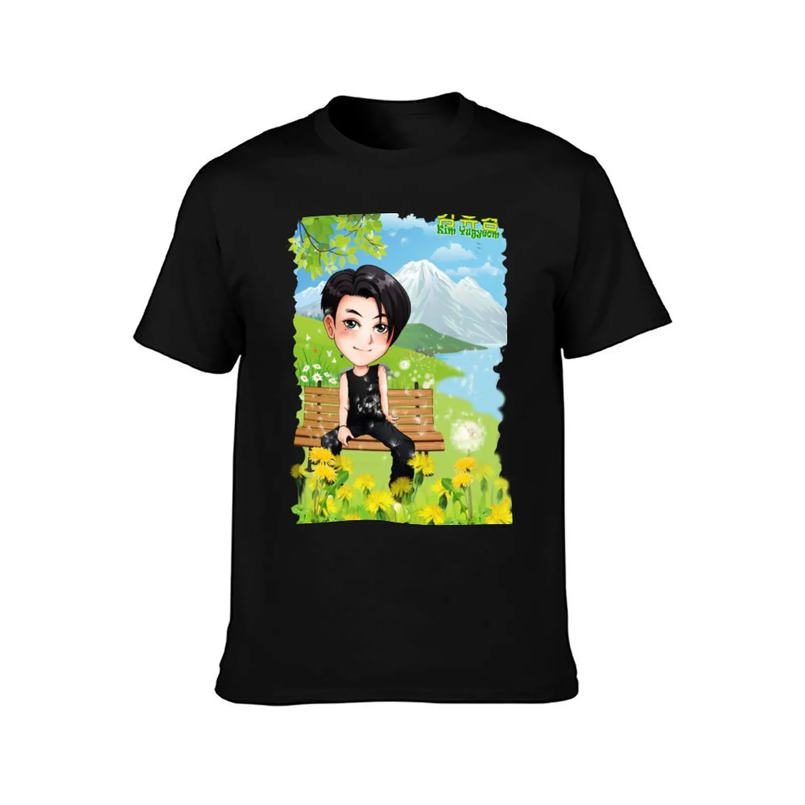 GOT7 Kim YuGyeom [JG0102] T-Shirt funny t shirts man T-Shirt