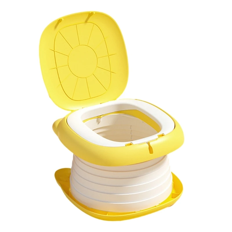 Toddler Potty Folding Baby Toilet Trainer Portable Training Toilet for Travel 85LE