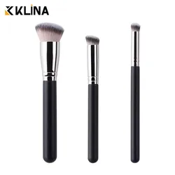 KLINA 1/3 stücke Make-Up Pinsel Foundation Lose Pulver Concealer Blending Rouge Pinsel Professionelle Kosmetische Schönheit Make-Up-Tools