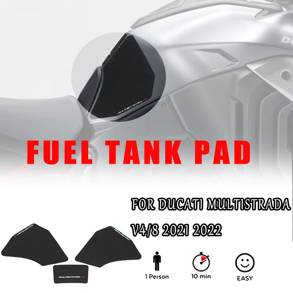 

for Ducati Multistrada V4S 2021 New Motorcycle Fuel Tank Pad Anti-Slip Side Sticker Protection