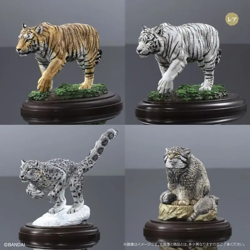 

Коллекционная настольная фигурка Bandai Wild Felines: Тигр, Снежный барс, Палласов кот (для взрослых)