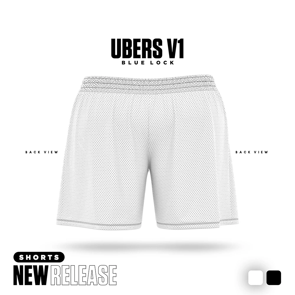 Blue Lock Ubers White Cartoon Anime Jersey Men Shorts Summer 2024 New Fashion Women Short Pants Sports Children Bottom