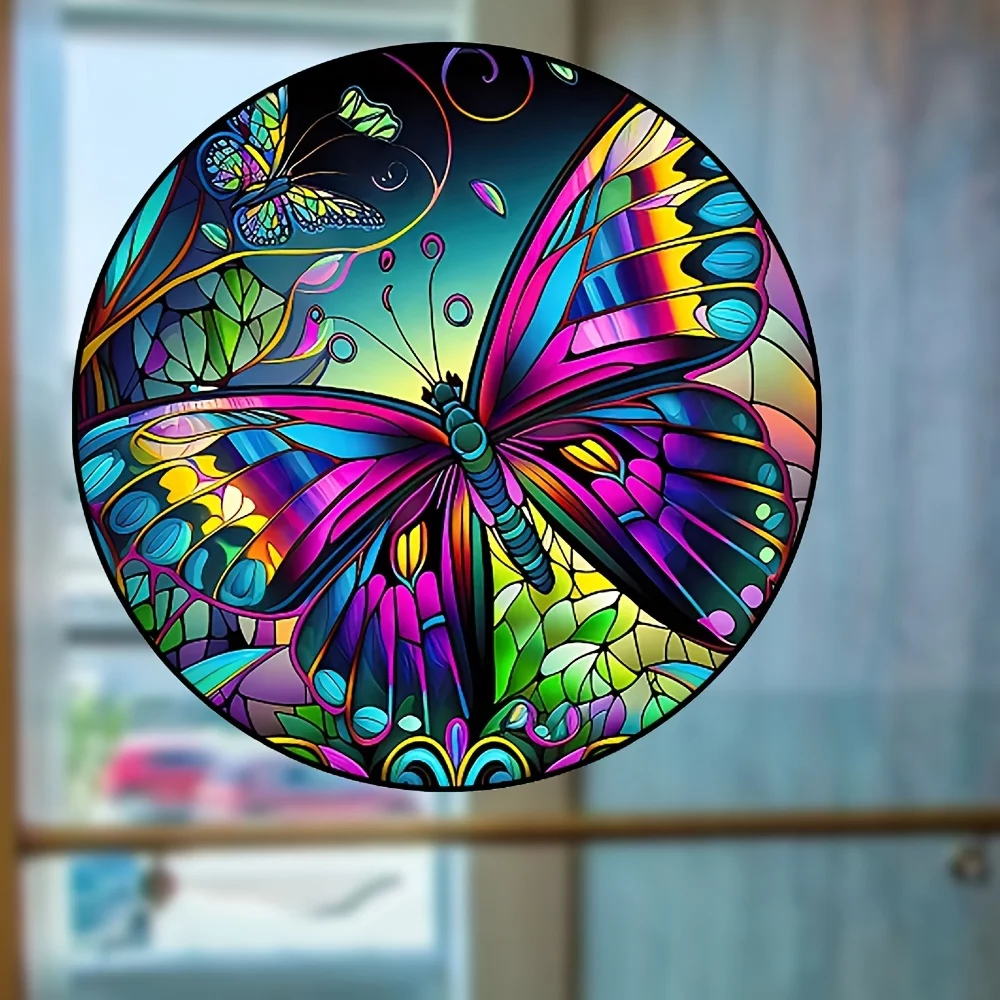 Butterfly Window Glass Electrostatic Stickers Living Room Bedroom Glass Kitchen Window Decoration Anti-collision Vinyl Decals - Image 2