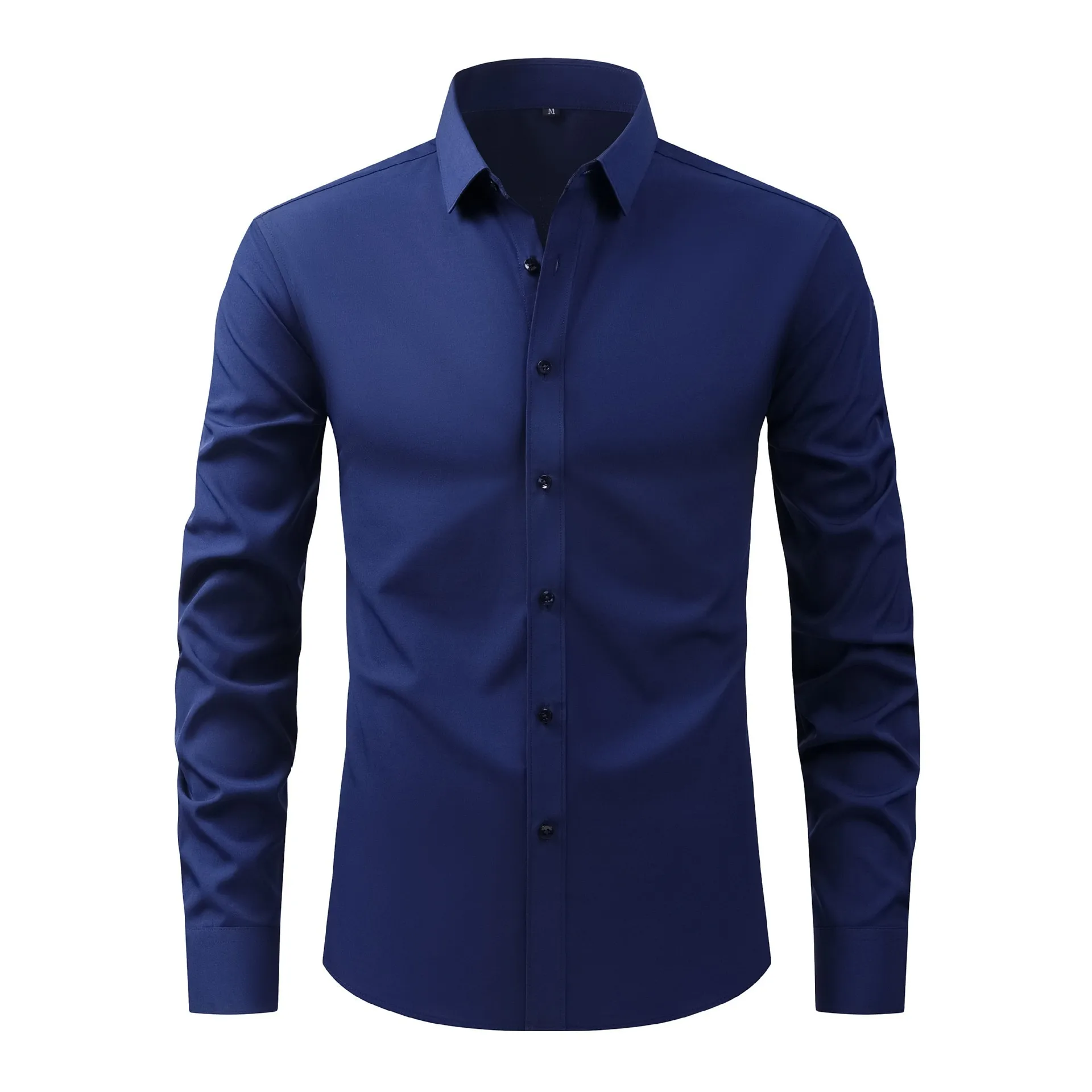 

New men's non-ironing anti-wrinkle lightweight long-sleeved shirt, a comfortable and fitted style, a daily business shirt