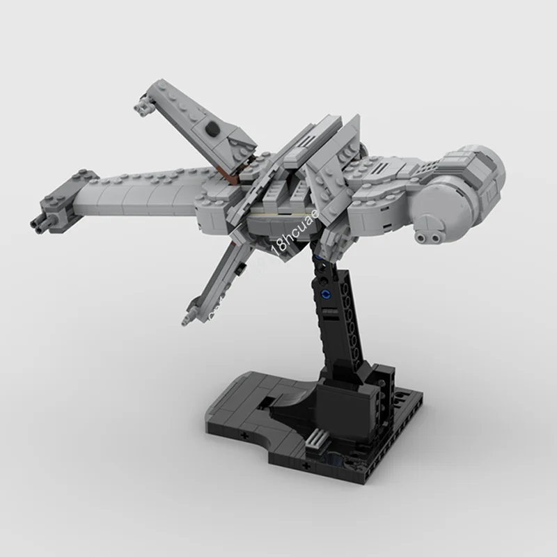 492 Uds. MOC B Wing Starfighter Star Battle modelo bloques de construcción juguetes educativos creativos artesanía ladrillo Modular regalos de navidad