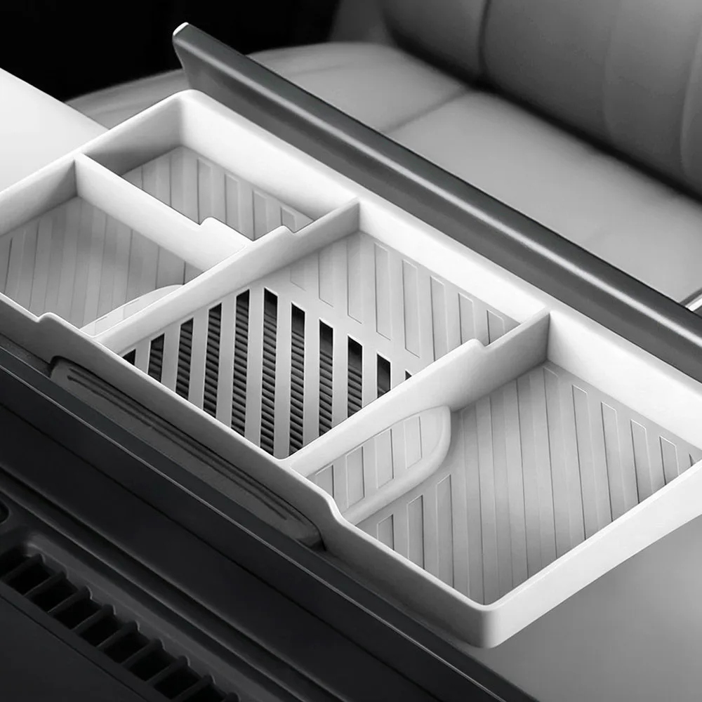 For JETOUR G700 2025-2026 Screen Behind Silicone Storage Box Center Dashboard Organizer Tray Interior Modification Accessories