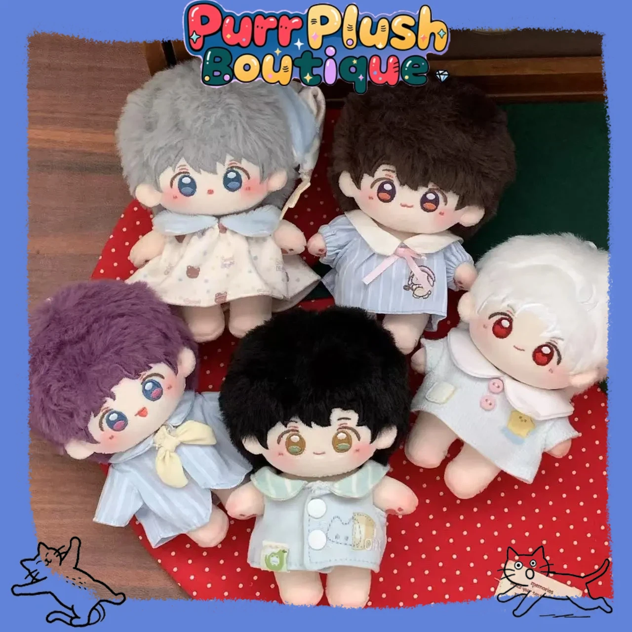 In Stock Love And Deepspace 10cm Cotton Plush Dolls Sylus Rafayel Xavier Anime Figure Otome Game Character Plush Fans Gifts