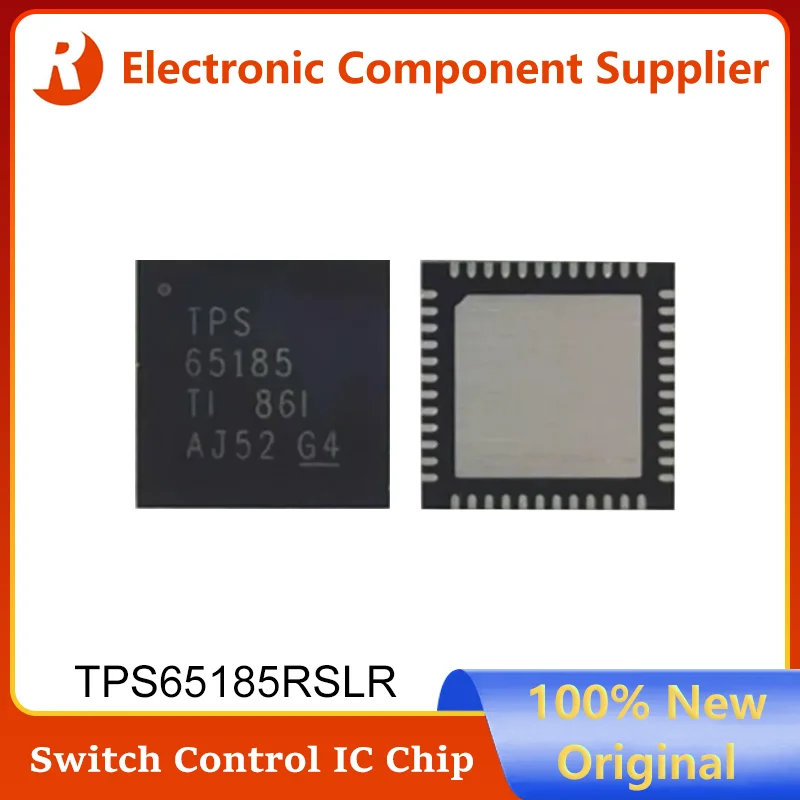 

5 Pcs TPS65185RSLR VQFN-48 Switch Control IC Power Drive Regulator 100% Brand New Original TPS65185 TPS65185RS TPS65185R VQFN48