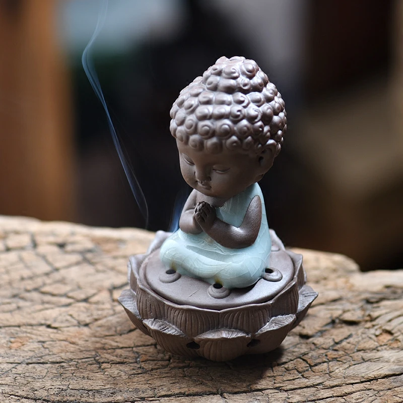 Brass Incense Burner Small Statue Ceramic Modern Incense Burner Aromatherapy Queimador De Incenso Incense Burners Ornament