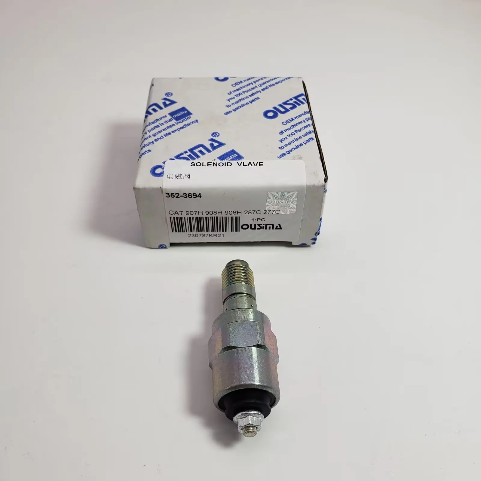 

OUSIMA Construction Machinery Parts 352-3694 Solenoid Valve for CAT 907H 908H 906H 287C 277C