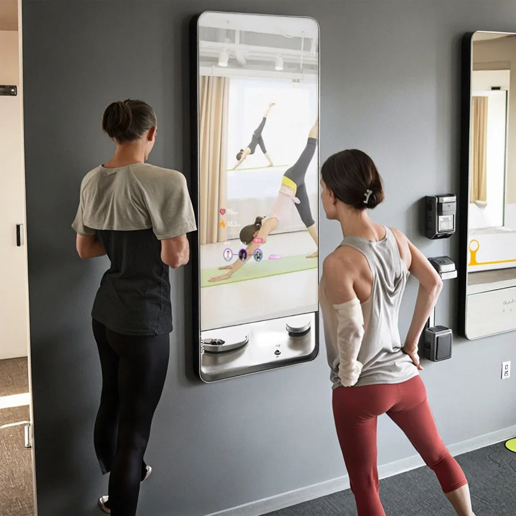 18.5-inch Bracket Customized Wall Mounted Vertical All-in-one High-definition Intelligent Fitness Mirror