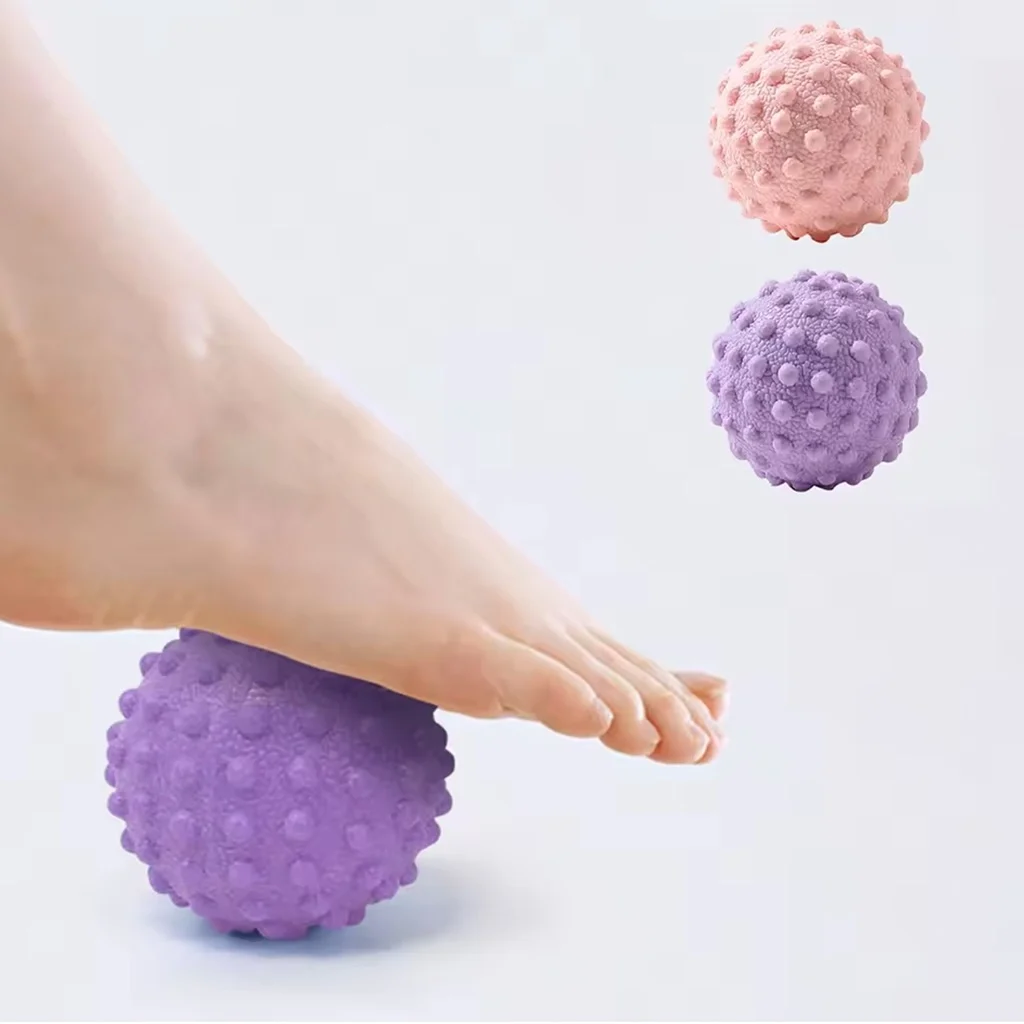 Fascia Ball Raised Point Massage Ball TPR Posture Master Yoga Ball Waist and Back Foot Massage Ball