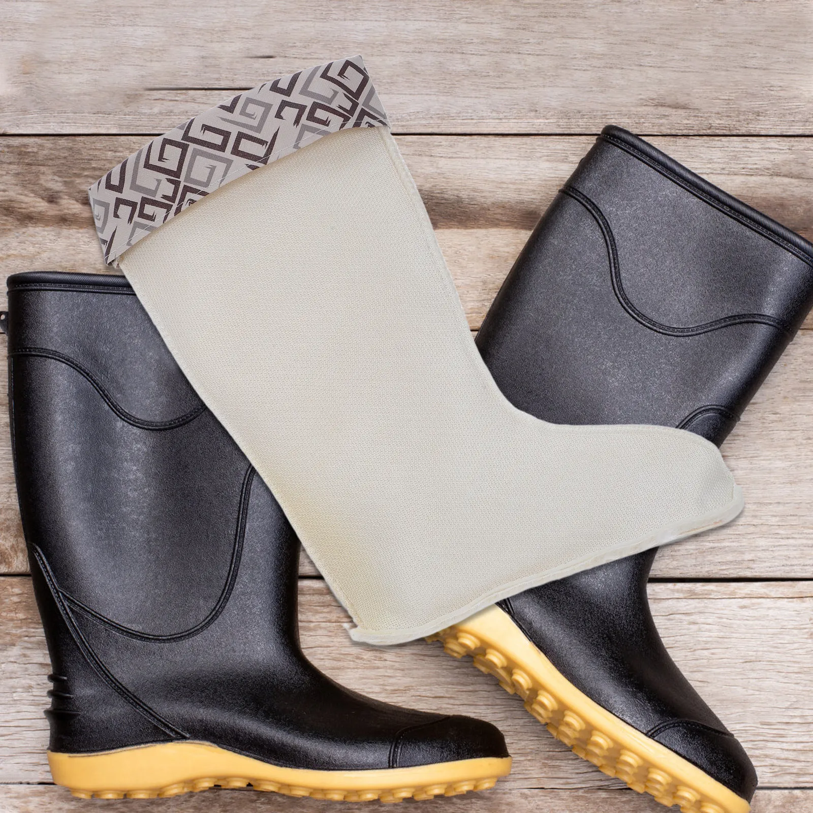 

1 пара хлопковых вкладышей для обуви для женщин: теплые термоноски для зимы и дождя, комфортные для походов в холодную погоду