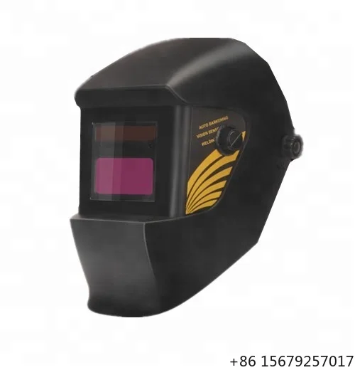 Solar Power Auto Darkening Welding Helmet True Color Safety Welder Protection PP Shell OED ODM accepted