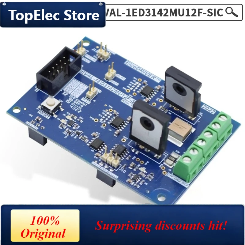 TopElec EVAL-1ED3142MU12F-SIC Gate Driver IC Development Board for High-Frequency Applications