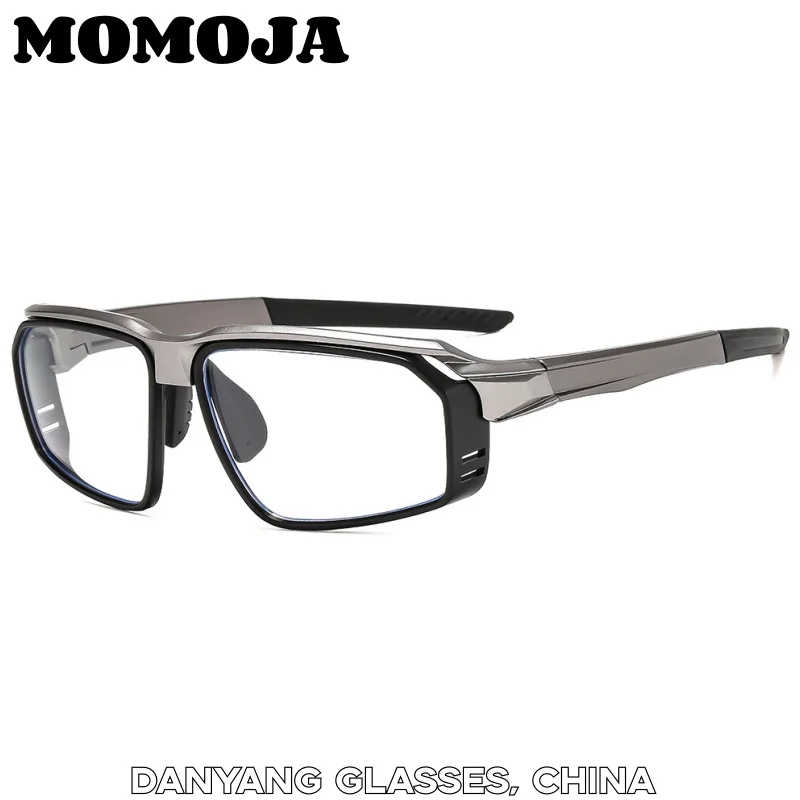 

MOMOJA Fashion New Sports Frame Glasses Men's TR90 Sunglasses Anti-blue Light Glasses Can Be Customized Prescription 20981