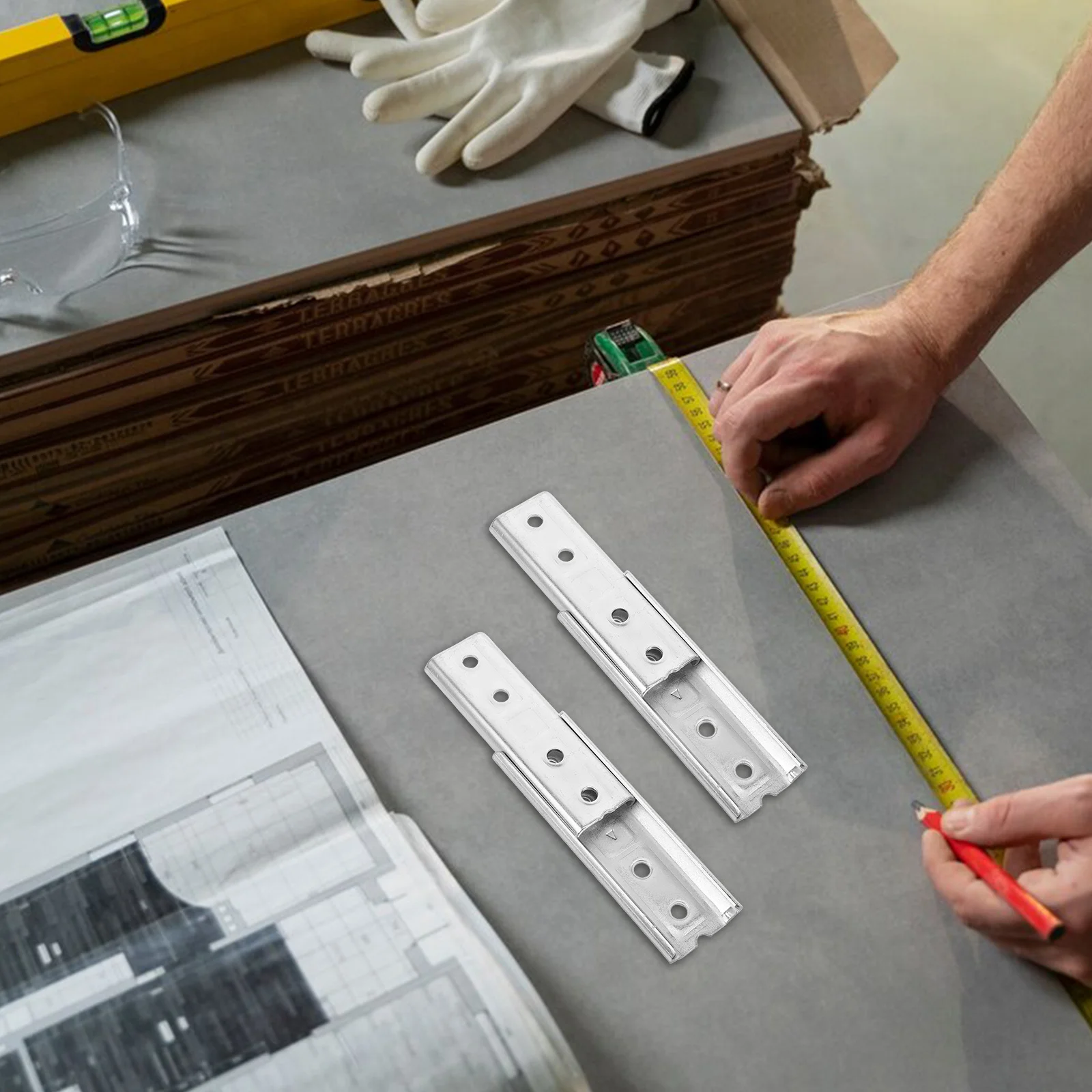 Conectores de muebles de montaje en pared para cabecera oculta, accesorio para reposabrazos de sofá, conector seccional para sofá, 2 uds.
