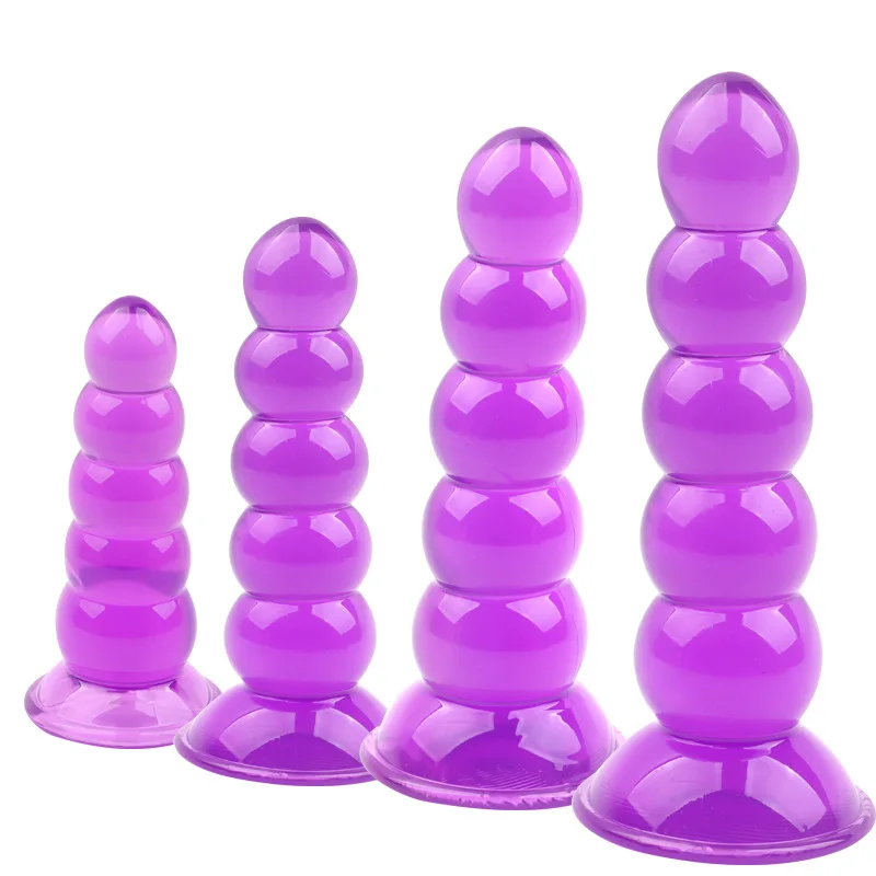 4 Sizes Anal Beads Dildo Adult Penis Balls Dick Erotic Sex Toy Dilatador Big Butt Plug Stimulator Prostate Massager Sexshop