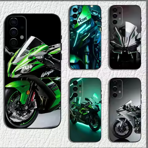 Cool Motorcycle H2R K-Kawasakies-S Phone Case For Samsung Galaxy A13,A21s,A22,A31,A32,A52,A53,A71,A80,A91 Soft Black Shell