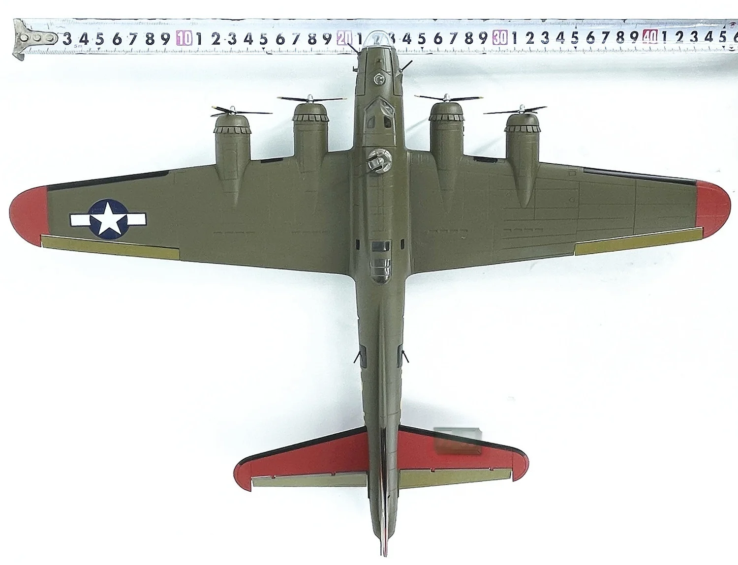 1:72 Us B-17g Flying Scale Model Bomber Model Glue-Free Pre-Colored Finished Alloy Af1 Collection Ornament Gift Display