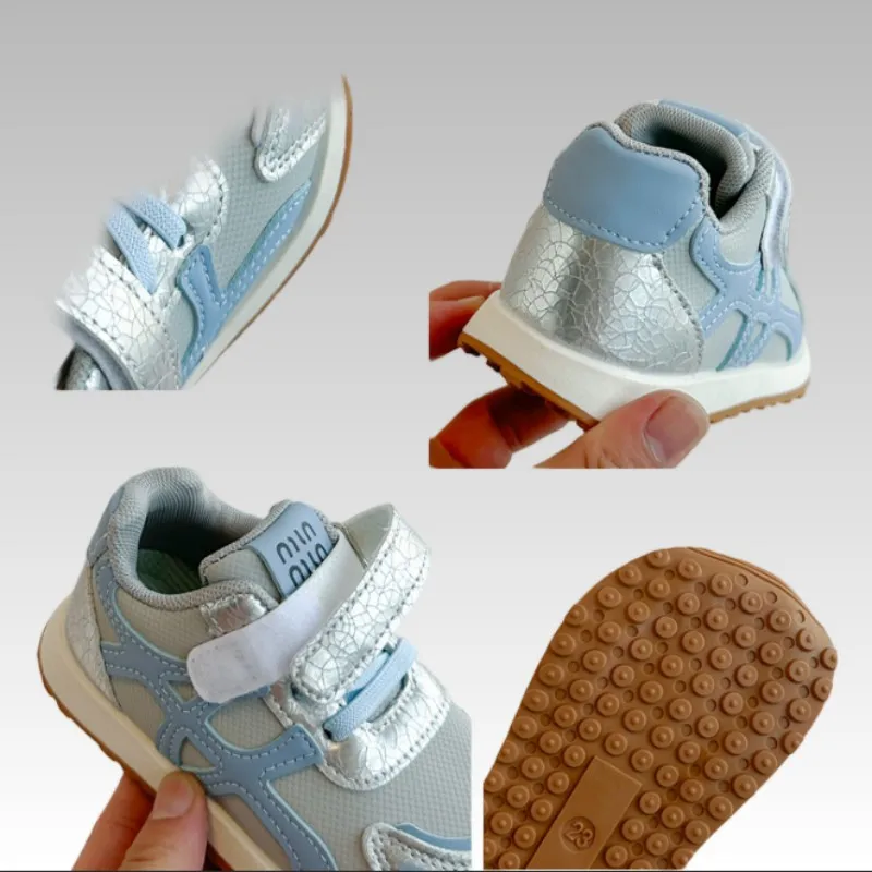 2026 autumn new children's sports shoes girls babies fashionable Forrest Gump shoes boys anti slip running sports shoes 21-30