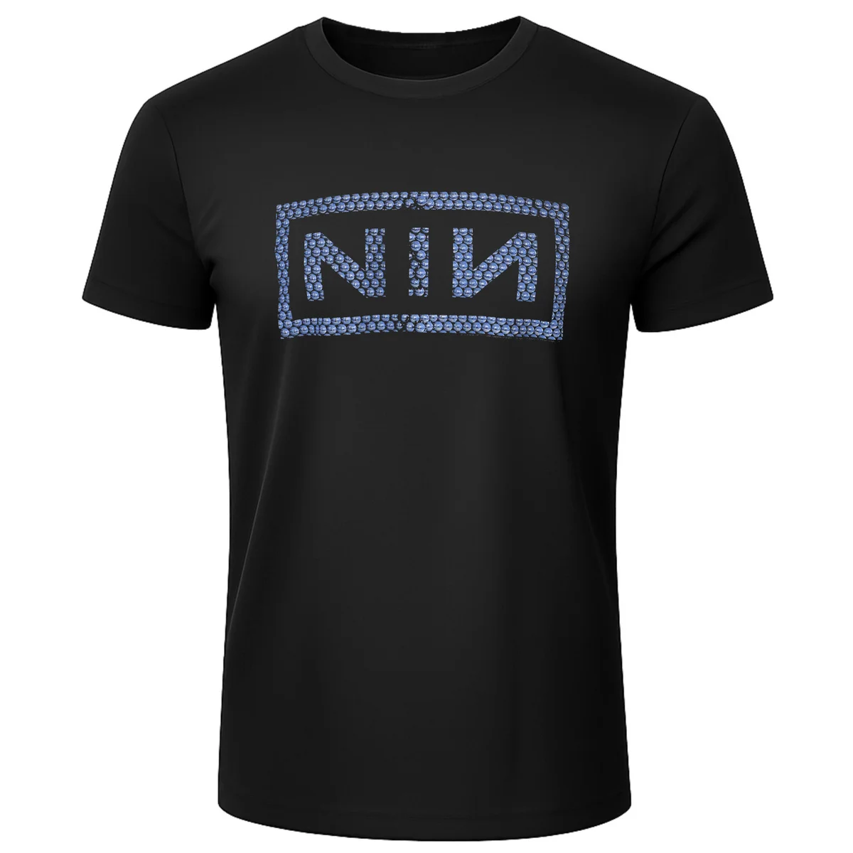 Top Nine Inch Nails Graphic Cotton Band T-shirt Unisex Summer Short Sleeve Fashion Brand Tee Luxury Casual Vintage Tees