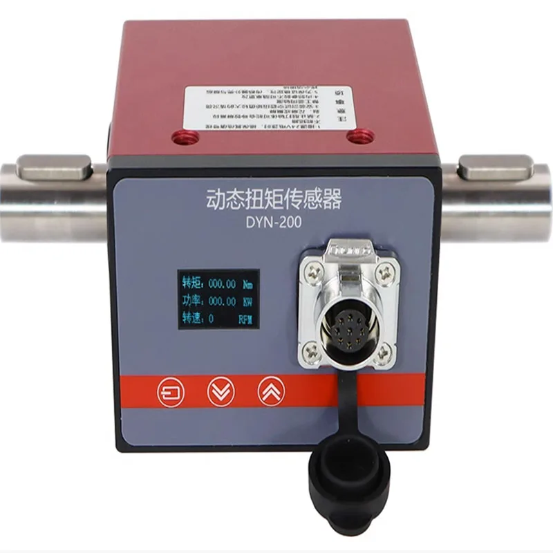 

Dynamic Torque Sensor Rotary Sensor Motor Speed Power Measuring Instrument Transducer ForceTest English Multiple Signal Output