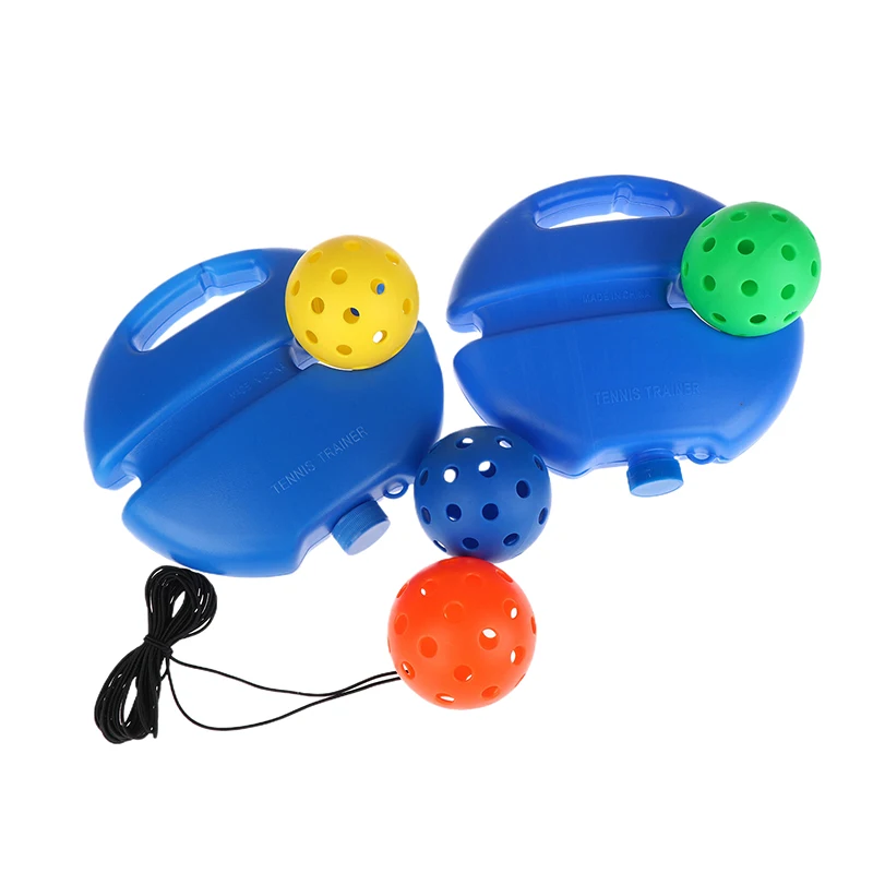 40-hole Pickleball Trainer With String For Single Player Pickleball Training Aid Adult Exercise Self-study Rebound Pickleball