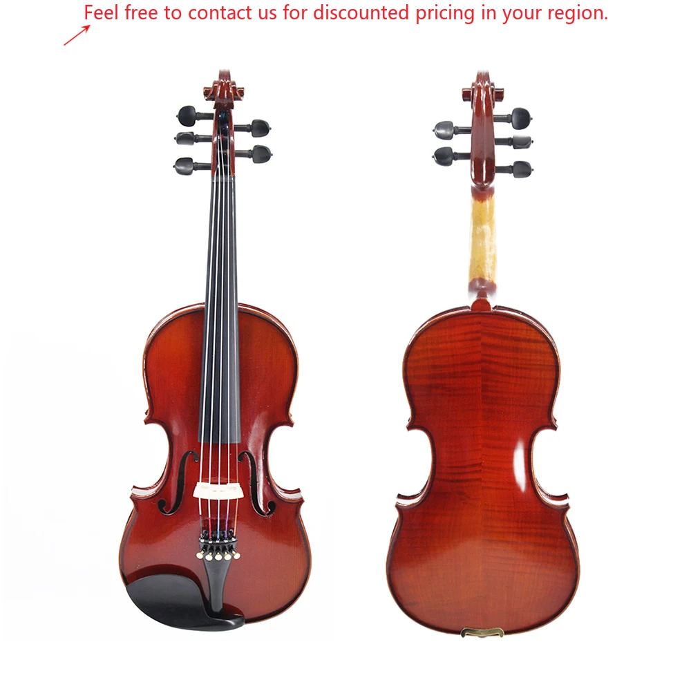 

Tongling New Product Handmade Professional High Grade 5 Strings Violin 4/4