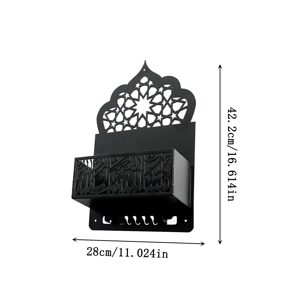 Islamic creative furniture shelf wall hanging decorative hooks shelving magazines and books containing study wall decoration