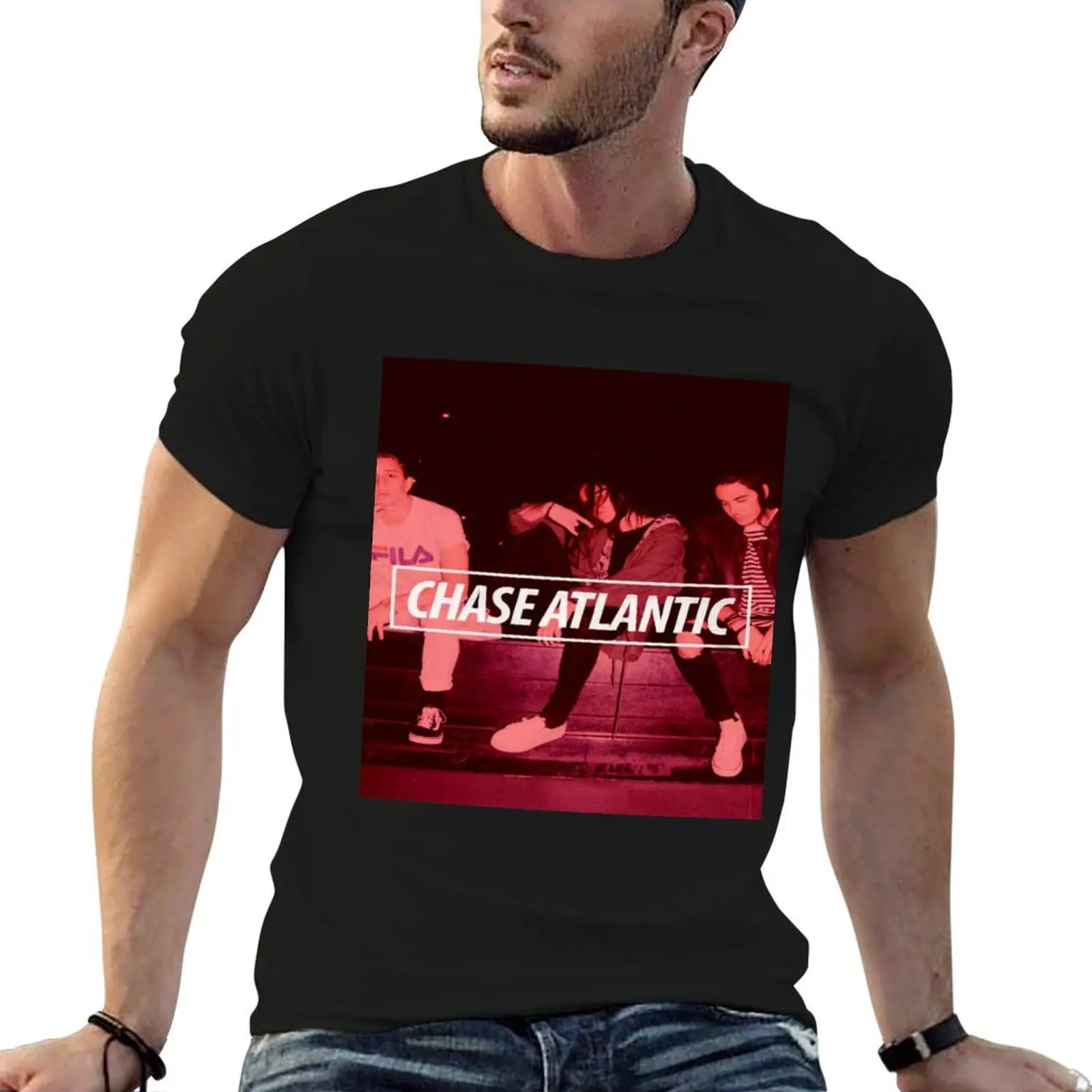 

Chase Atlantic Merch T-Shirt t shirt man cotton funny t shirts cotton t shirts for man cotton soft T-shirt