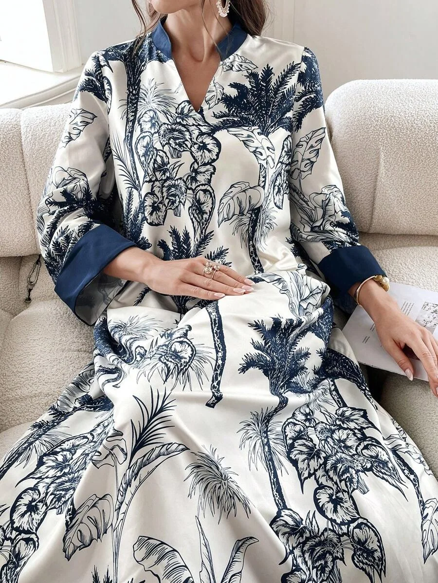 

Tiger Print Cotton Kimono Soft and Comfortable Bath Robe Beach Wear Gift for Her Floral Print Robe New Kimono Robe