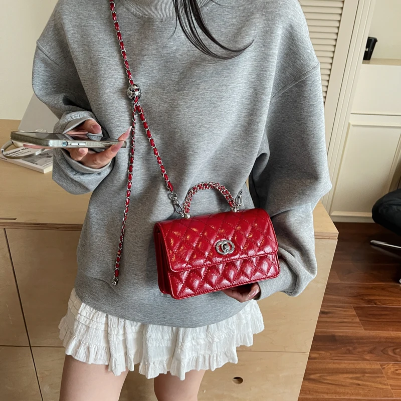 

Fashionable Leather Handbag for Women From Famous Designer Luxury Brand Popular Classic Elegant Messenger Bag