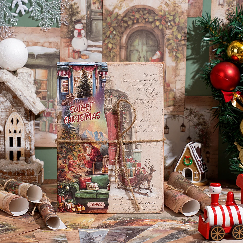 160-folhas-de-papel-de-scrapbook-de-natal-vintage-nao-pegajoso-com-160-padroes-para-artesanato-diy-diarios-planejadores-papelaria-de-ferias