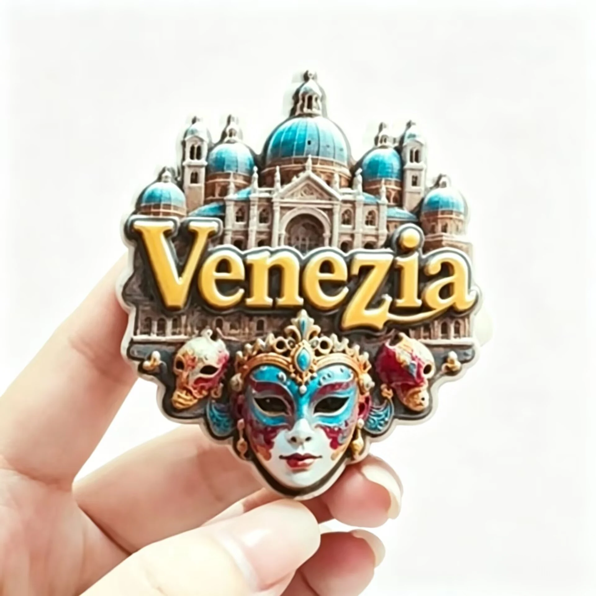 Europe Italy Venezia Milano Rome Firenze Etc. 3D Fridge Magnets Tourism Souvenir Refrigerator Magnets Sticker